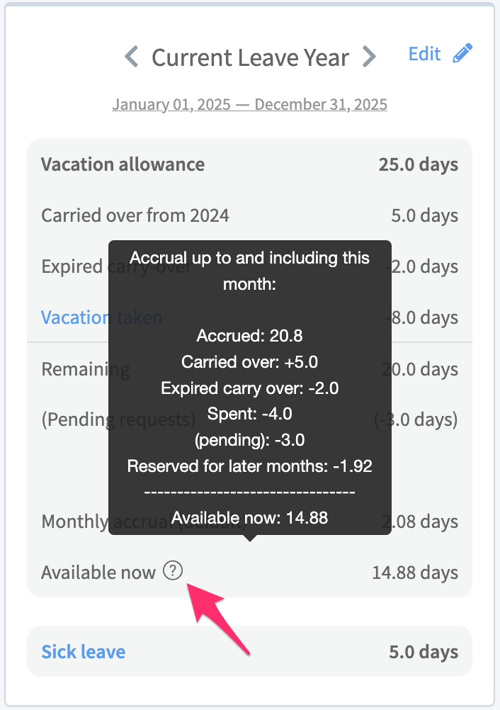 Available Now explanation tooltip