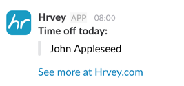 Daily Slack notification